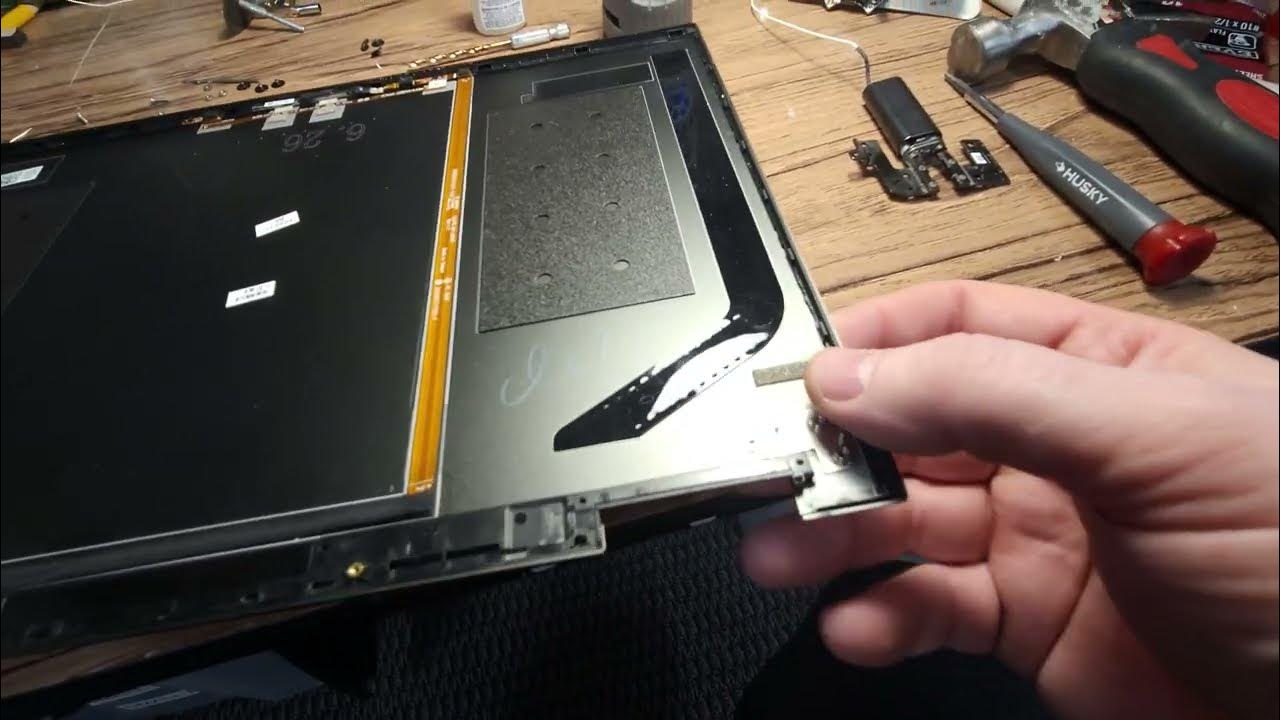 How to fix broken hinge on a Lenovo Yoga or HP laptop for 2 without