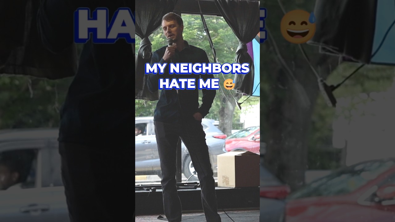 My Neighbors Hate Me 😅 | Stand-Up Comedy #StandUpComedy #ComedyShorts #FunnyVideos