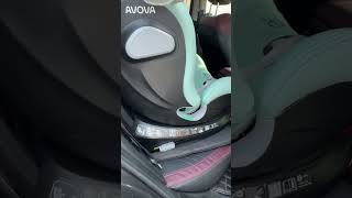Avova SwanFix i-Size #babycarseat #safety #subaru #fixed