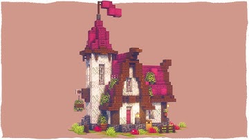 Minecraft: How to Build a Fantasy House | Tutorial (EASY)