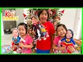 Ryan got a Ryan Superhero Doll for Christmas and more!