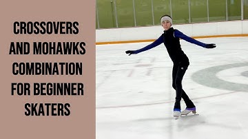 Kunstschaatssequentie: verbeter je vaardigheden met crossovers en Mohawk-overgangen!