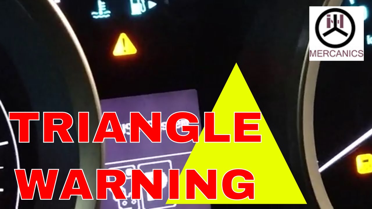 Toyota Camry Warning Light Triangle Exclamation Point | Shelly Lighting