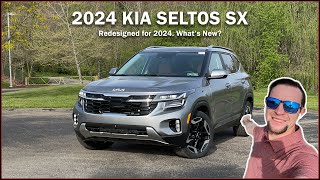 What's New for 2024? | 2024 Kia Seltos SX | First Look