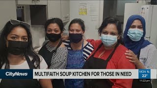 Multifaith soup kitchen for those in need