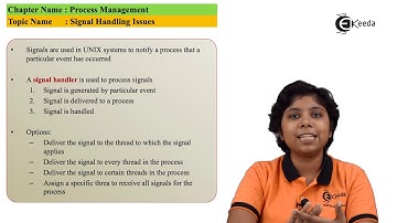 Signal Handling Issues