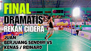 PALING DICARI Final Tabalong Open Layak Viral  Raja Tarkam Juan Berakhir Sendiri VS Kenas / Reinard