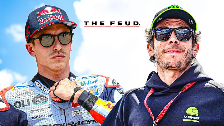 The Valentino Rossi/Marc Marquez feud continues.