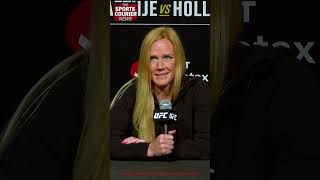 Holly Holm on Ronda Rousey's Comments, Concussions | UFC 300