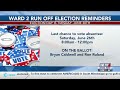 Last chance for Ward 2 voters in Gulfport to cast absentee ballot