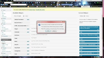 How To Put A Facebook Badge On A Wordpress Blog