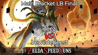 TP Any% Tournament 2026 (Wolfdash V): Main Bracket LB Final - bewildebeest vs. Jeez