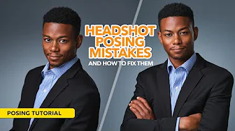 3 Posing Mistakes Every Headshot Photographer Should Avoid with Gary Hughes