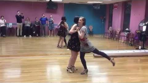 Balboa Intermediate: Toss Out into Out and Ins, variations. Class Recap