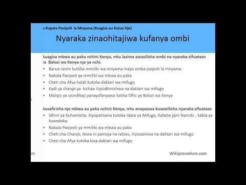 Video: Jinsi Ya Kupata Mnyama