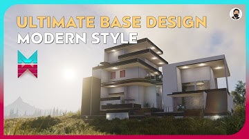 Creating MODERN Solo Base ONCE HUMAN: Ultimate Base Design Tutorial