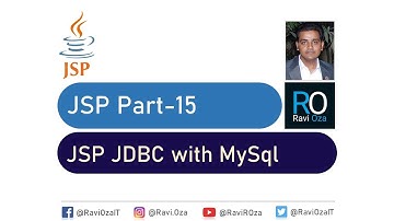 JSP Part-15 | JSP JDBC example with MySql (Gujarati)