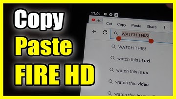 How to Copy and Paste TEXT on Amazon Fire HD 10 Tablet (Fast Method)