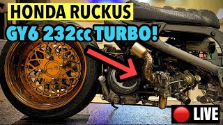 232cc GY6 TURBO HONDA RUCKUS  LIVE EDIT