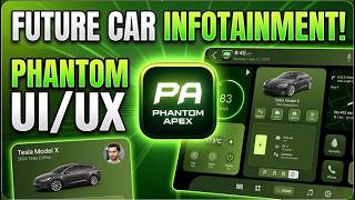CREATIVE MINDS 2025 UI &amp; UX Car Dashboard Phantom Apex