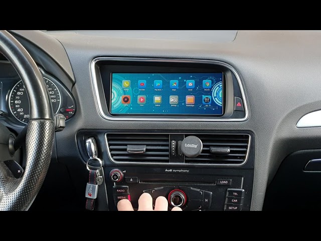 Autoradio 10.25 Android 12 Audi Q5/SQ5 8R Concert /Symphony Apple