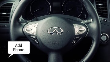 2013 Infiniti FX - Bluetooth®  without Navigation Connecting Procedure