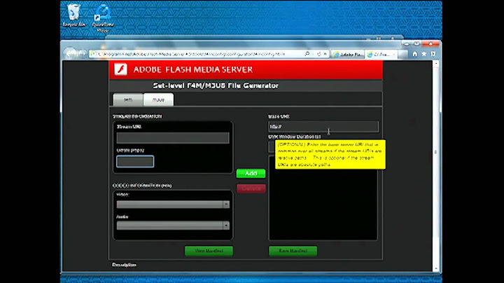 How To: Multi-bitrate and Multi-screen Streaming with Flash Media Server 4.5