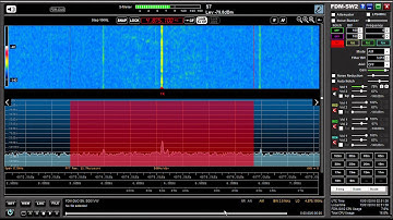 Elad FDM DUO: Radio Difusora Roraima 4875.1 kHz, Brazil