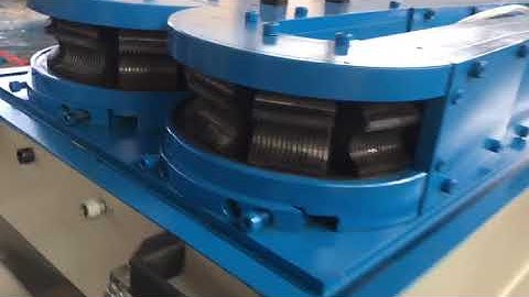 high speed corrugated pipe machine