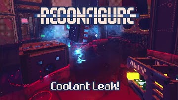 Coolant Leak! | Liquid effect for Reconfigure, a Godot 3D FPS game