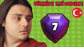Türki̇ye Yedi̇nci̇si̇ Oldum Clash Of Clans
