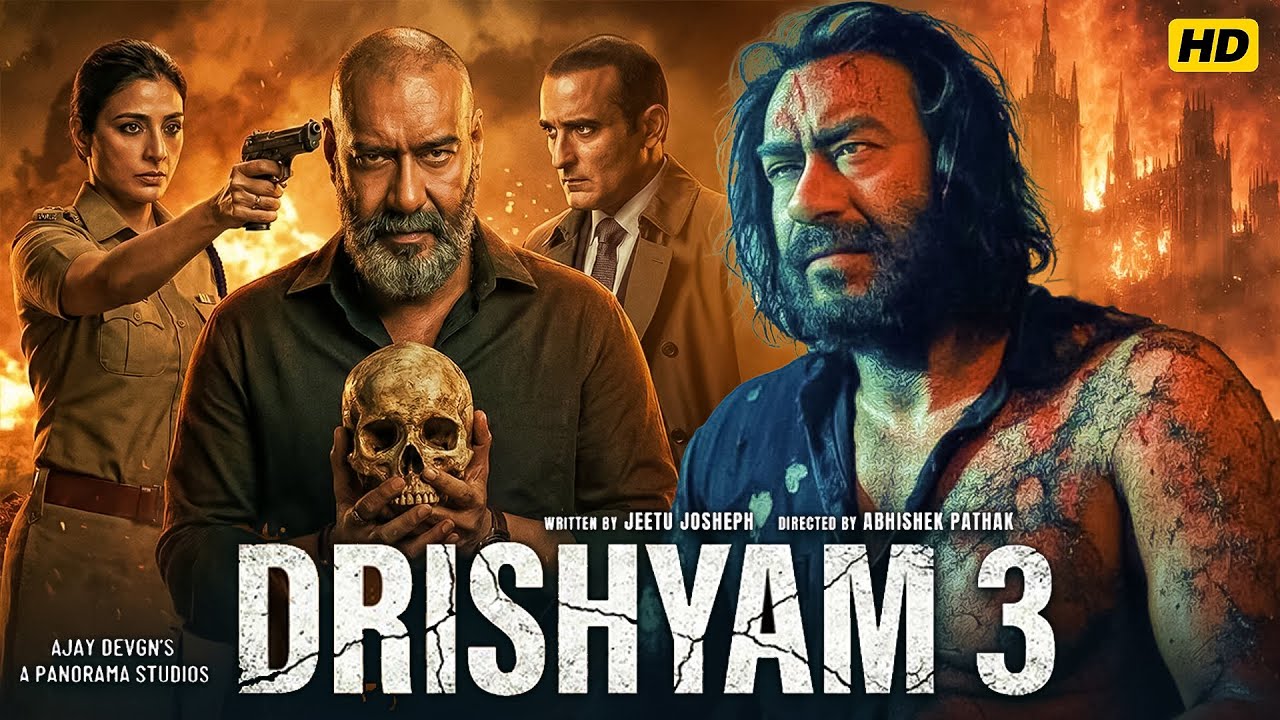 DRISHYAM 3 Full Movie | Ajay Devgn | Tabu | Akshaye Khanna | New Bollywood Thriller Hindi Movie 2026