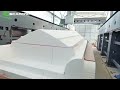 5 Axis CNC Router | Real Foam Boat Mold Machining in Greece 🇬🇷