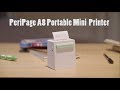 PeriPage A8 Portable Mini Pocket Wireless BT Thermal Printer