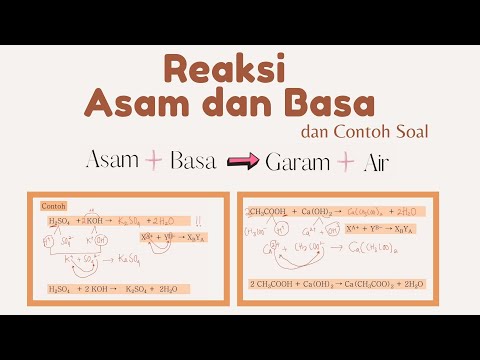 Video: Apa yang disebut proses ketika asam dan basa bereaksi?