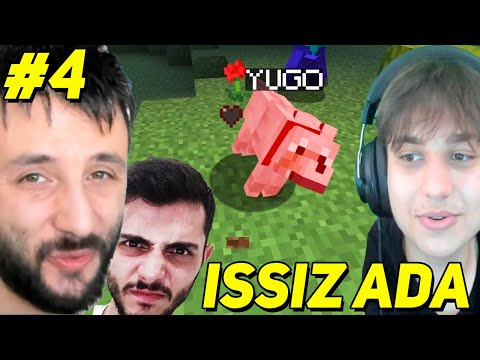 İNTİKAM PLANLARI 🤬 EKİPLE  ISSIZ ADA 4.Bölüm Minecraft w/Berat Ali, Yugo