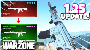 BROKEN SEASON 5 M4A1 BEST CLASS SETUP AFTER the 1.25 UPDATE.. TRY THIS NOW!😲 (MW WARZONE)