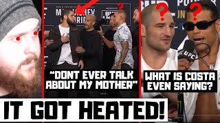 UFC 302 Press Conference Reaction! Makhachev &amp; Poirier Get HEATED! Costa Loses English Ability?