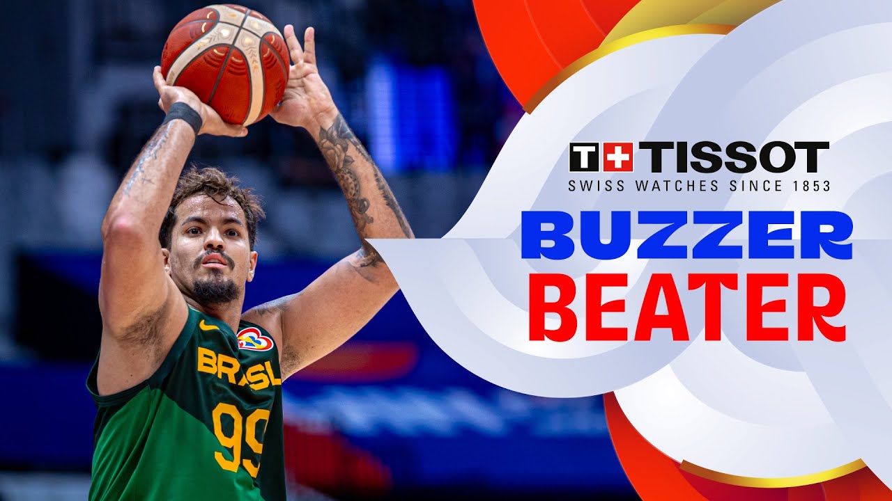 Lucas Dias 🇧🇷 | TISSOT Buzzer Beater | Canada vs Brazil