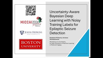 Uncertainty Aware Bayesian Deep Learning with Noisy Training Labels for Epileptic Seizure Detection