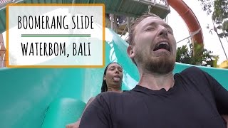 Boomerang Slide at Waterbom, Bali
