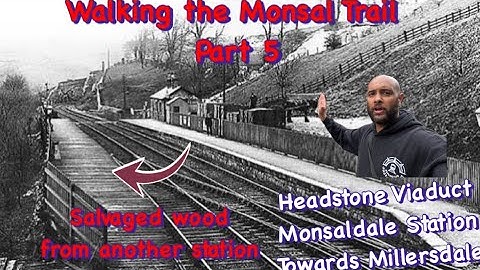 Walking the Monsal Trail part 5 ( Headstone Viaduct towards Millers -Dale ) 