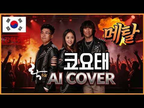 🔥 [Metal] 코요태(Koyote) 히트곡 메탈 커버 | 이 비트에 헤드뱅잉 안 하면 유죄" [AI COVER]