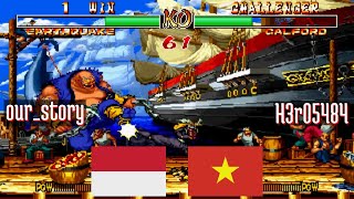 FT5 @samsho2: our_story (ID) vs H3r05484 (VN) [Samurai Shodown II Fightcade] Jan 23