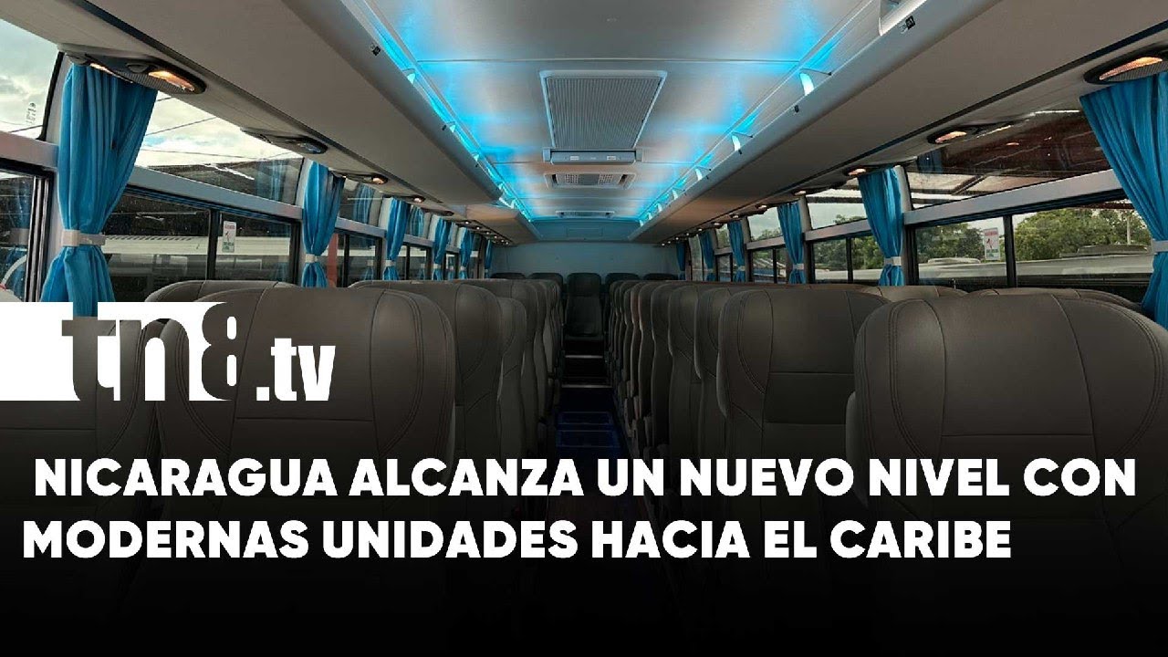 ¡Con aire acondicionado y más! Los nuevos autobuses para el Caribe son de primera