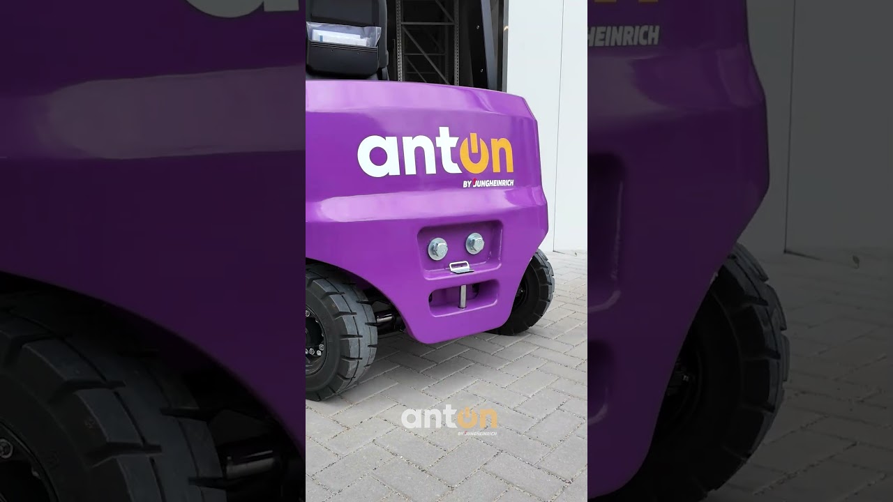 AntOn by Jungheinrich CBH | Puissant, compact et polyvalent jusqu’à 3,5 tonnes