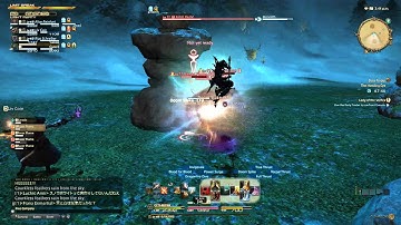 FFXIV ARR: Garuda -Primal Battle- (Dragoon gameplay) + Story cut scene