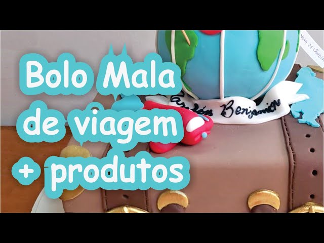 Bolo Maleta de Maquiagem 2 - Delicias Caseiras Festas e Eventos