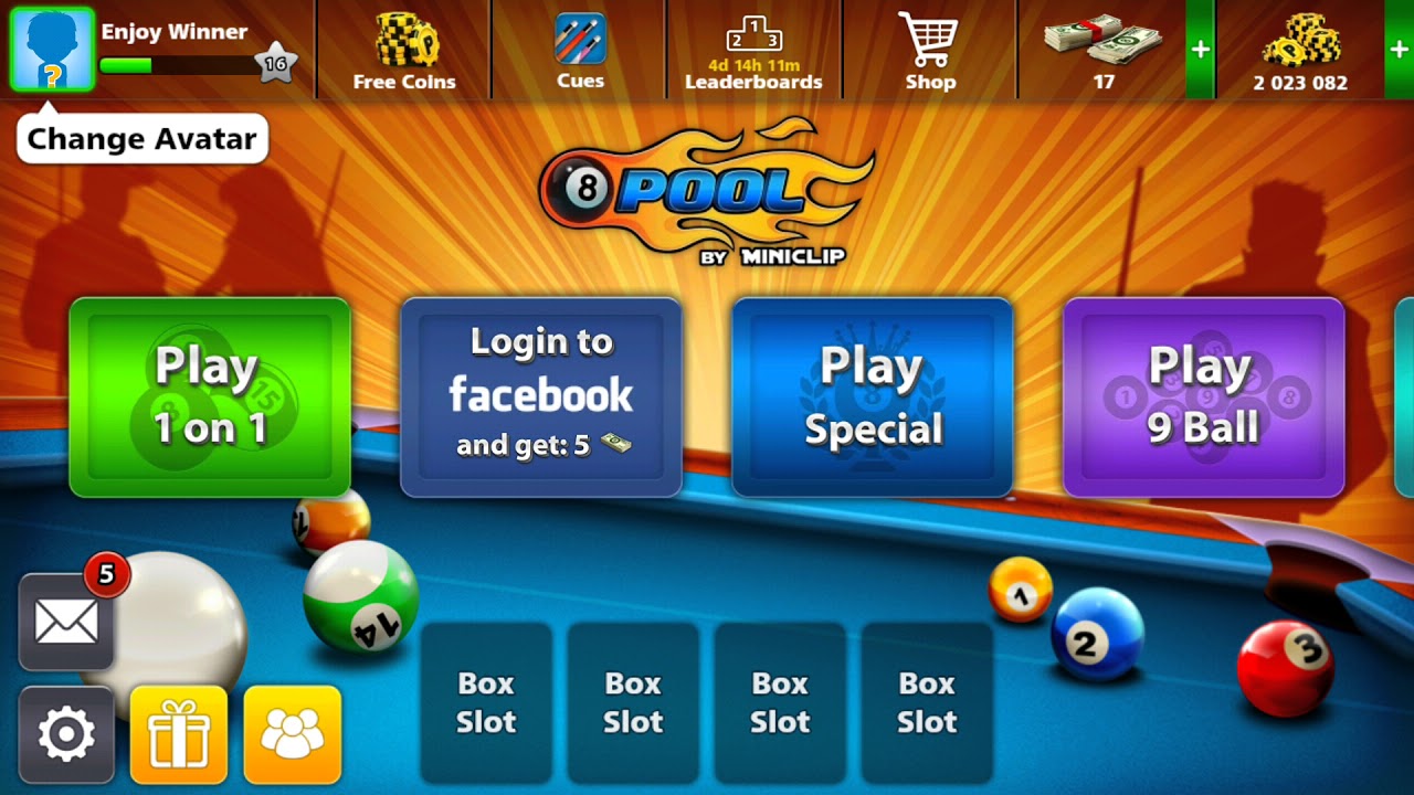 Free 8 Ball Pool 2 Million Cash GiveAway - 