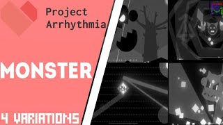 Monster by Teminite, Chime, & PsoGnar - 4 Variations | Project Arrhythmia Resimi